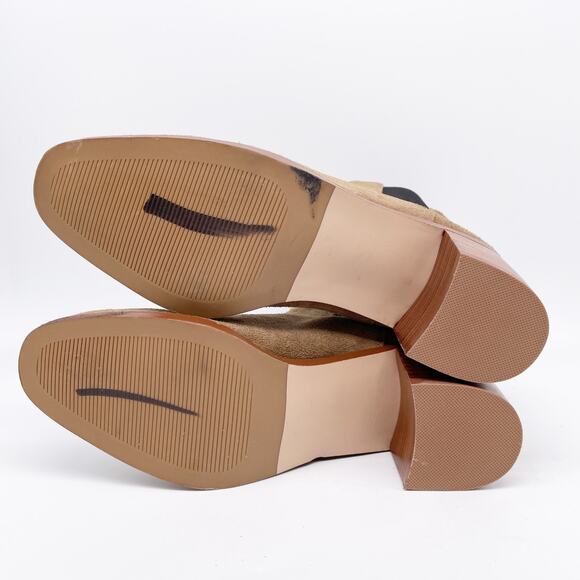 Steve Madden Women's Rhiannon Chelsea Boot Cognac Suede Size 7M - Picture 7 of 13